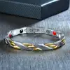 Dragon Pattern Magnetic Therapy Bracelet For Women Power Therapy Magnets Bracelets Bangles For Women Men 3