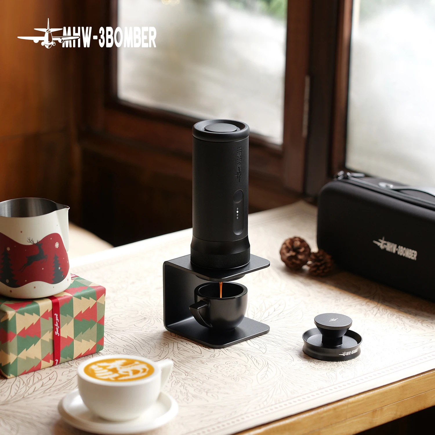 كوب قهوة إسبريسو سيراميك أبيض 90مل من MHW-3BOMBER...