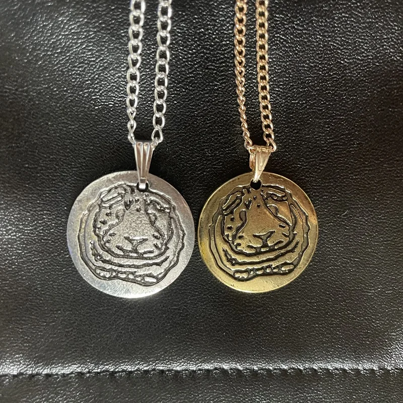 

retro guinea pig necklace animal cavy/cavia procellus pendant jewelry