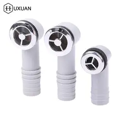1pcs Kitchen Basin Square Round Overflow Hole Conversion Joint Drainage Water Pipe Three Links Head Sink Connector Accessories