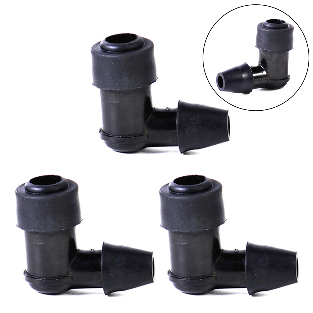 

3pcs 90 Degree Non Resistor Plug Cap Cover Fit For Motorcycle Dirt Bike ATV Fit For 152 Or 154 Gasoline Engine Motorcycle Dirt