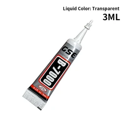 Universal DIY Adhesive Glue for Watches, Phones, Glass, Plastic, and Toys - Versatile Home Repair Solution (Available in Multiple Sizes) (B7000 3ML 1PC)