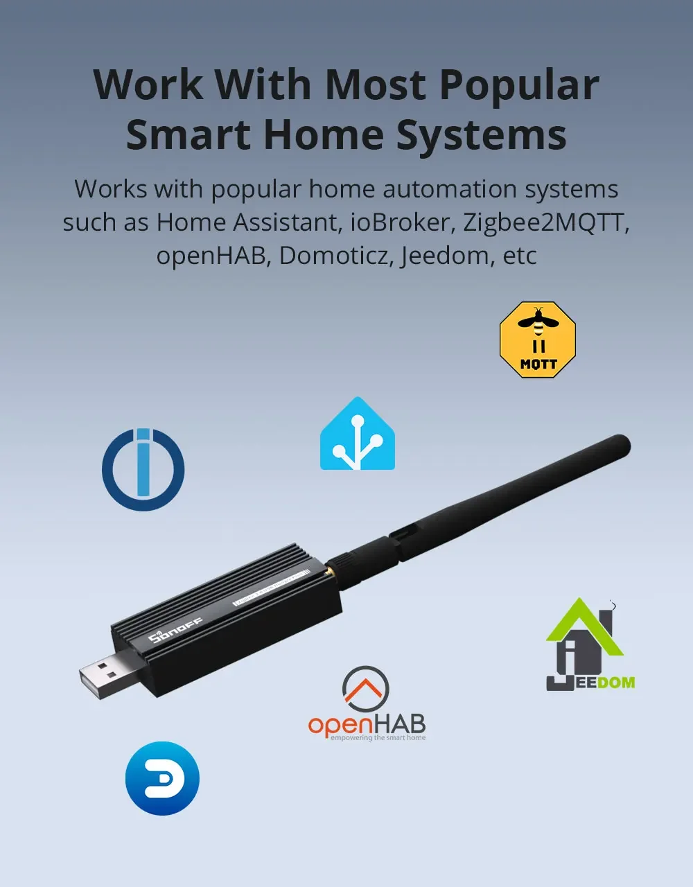 Zigbee 3.0 Dongle E ZBdongle-E Wireless Zigbee Gateway USB Interface Capture EF
