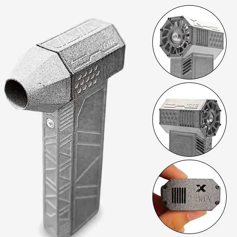 Mini Turbo Jet Fan 110,000 RPM Powerful Blower with High Speed Duct Fan Wind Speed 45m/s High-Performance Cyclone Turbo Blowers 2