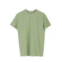 Summer Gym Slim-fit Sports Short Sleeve T-shirt Men's Elastic Quick Dry Fitness Muscle Tights Solid Color Shirt Casual Clothing 5