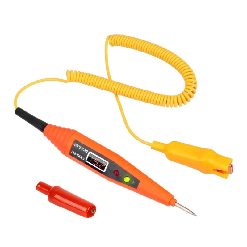 

Digital Car Truck Circuit Tester 2.5-32V Long Probe Pen Diagnostic Tool Dropship