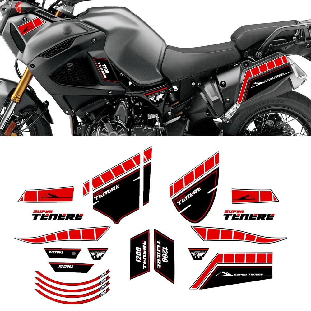 

2014 2015 2016 2017 2018 2020 Tank Pad Stickers Wind Deflector Windshield Windscreen For YAMAHA SUPER TENERE XT1200Z XT 1200 Z