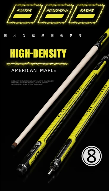 TY Titan Punch Pool Cue Break Jump Cue Billiard Stick Maple