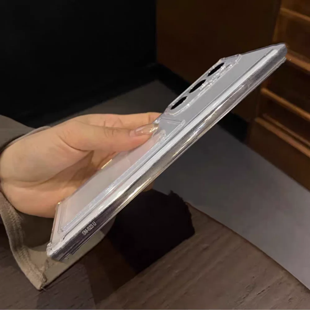 Advanced Clear Card Holder Phone Case - Premium Protective Cover