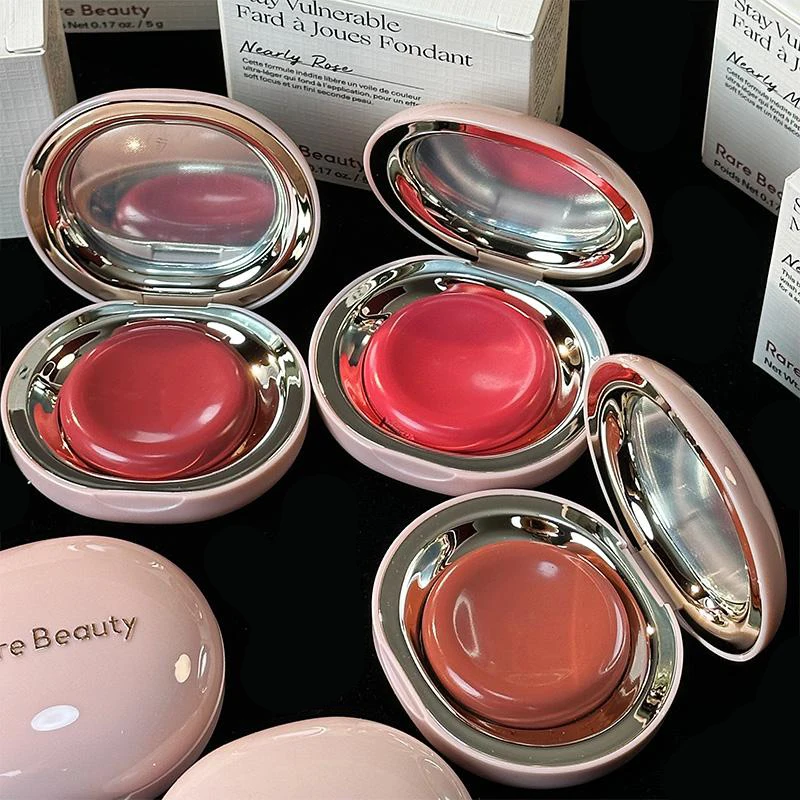 Rose Beauty Rose Neutral Mauve Blush Powder Portable Makeup Liquid Blush Moisturizing Dual-use Waterproof Lip Glaze Plump Smooth