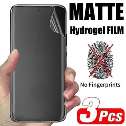 3PCS Matte Hydrogel Screen Protector Film Set for Matte Hydrogel Film (ROG Phone 6D)