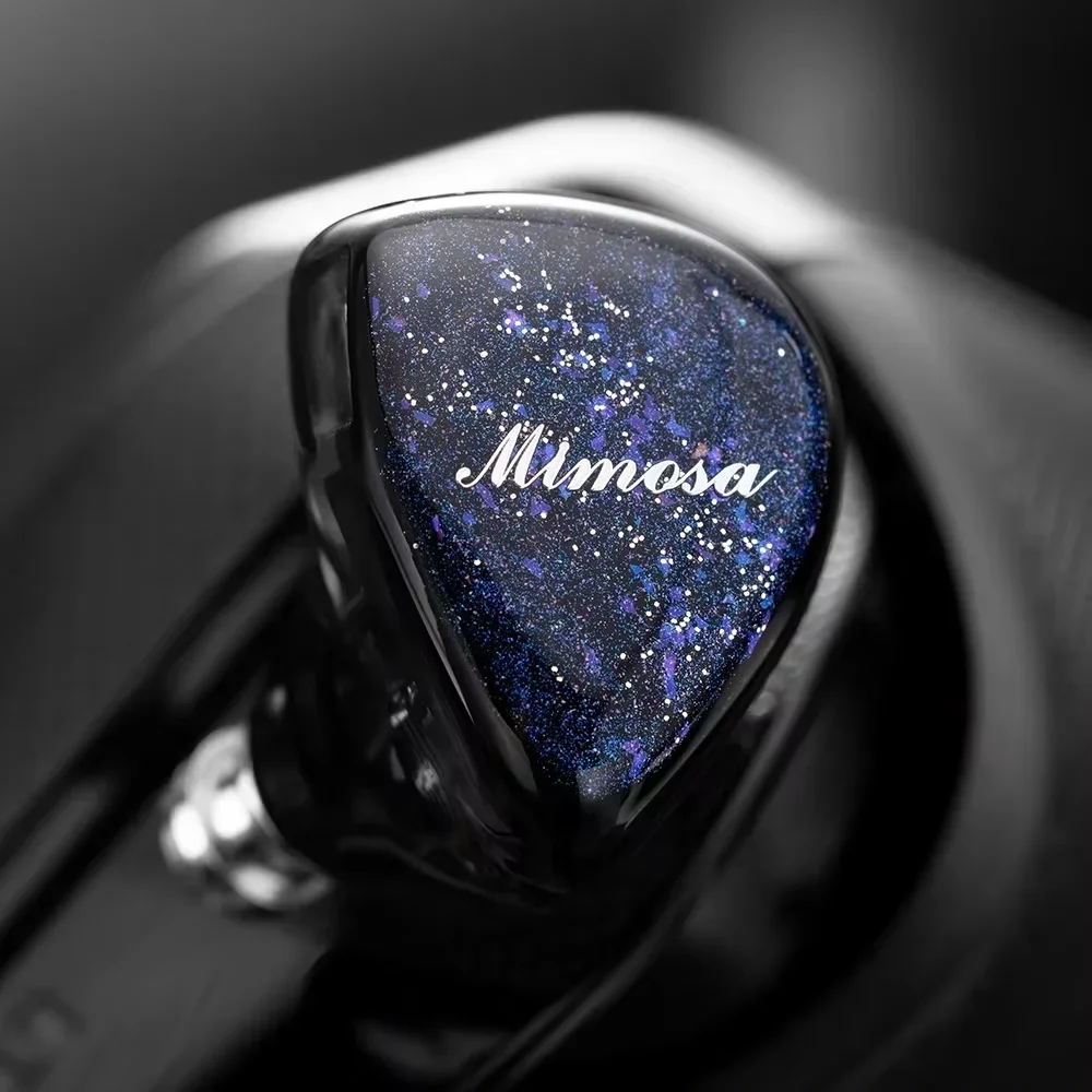 QoA Mimosa 1 DD+1 Planar Hybrid Drivers In-Ear Earphone HiFi Music Earbuds 0.78mm 3.5mm+4.4mm Plug Wired Cable Headset 2
