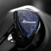 QoA Mimosa 1 DD+1 Planar Hybrid Drivers In-Ear Earphone HiFi Music Earbuds 0.78mm 3.5mm+4.4mm Plug Wired Cable Headset 2