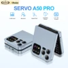 SERVO Classic Color Flip Mobile Phone Auto Call Record FM Radio Speed Dial Magic Voice GSM Dual SIM Unlocked Foldable Cellphones 1