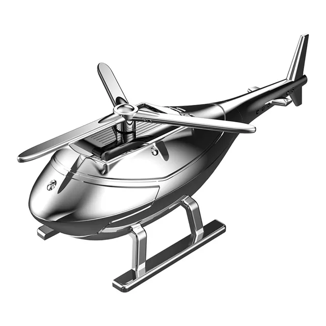 New Car Decoration Aromatherapy Airplane Non-slip Mat Solar Powered Toys Solid Fragrance Air Freshener Dashboard Car Styling 1