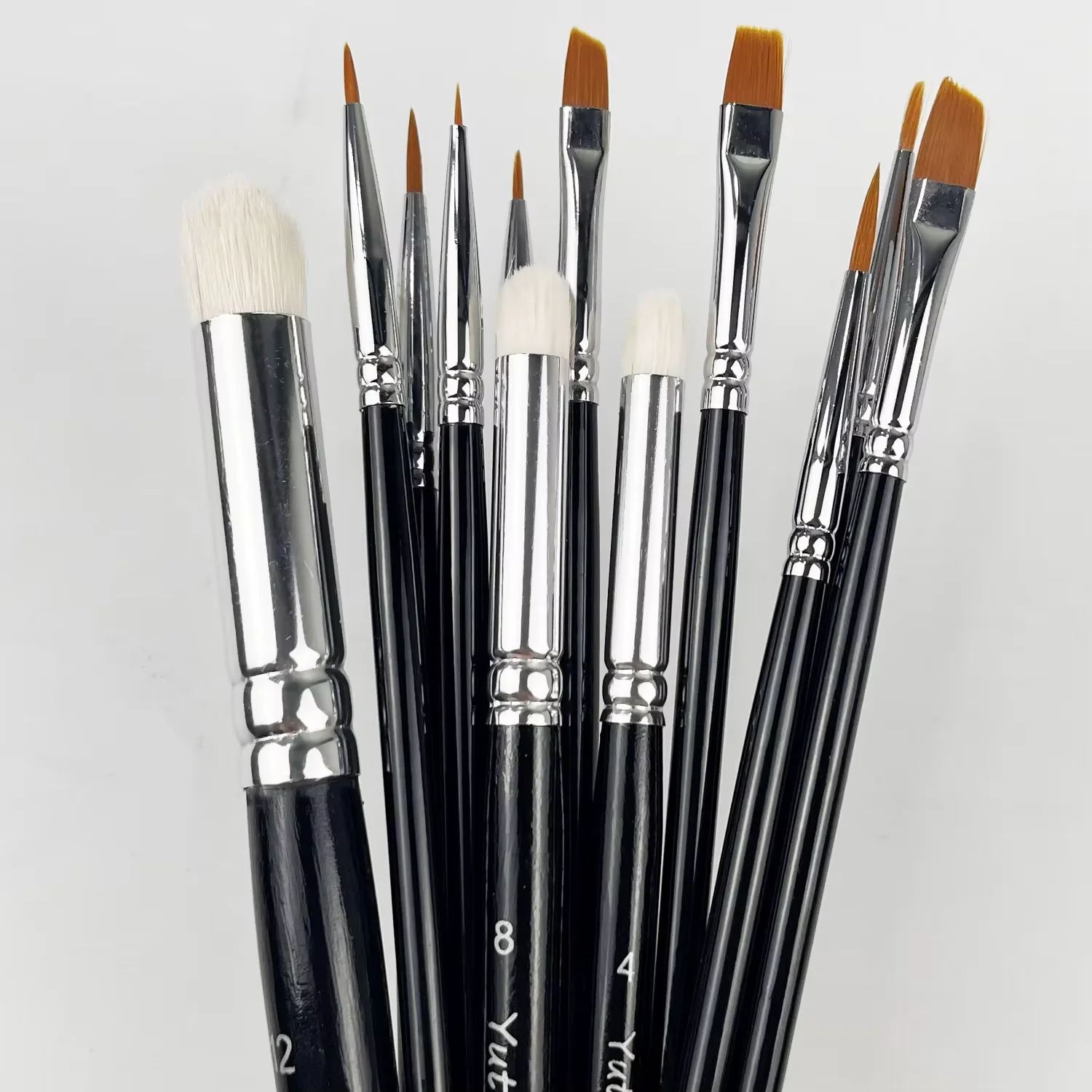 Professional Miniature Paint Brush Set For Warhammer 40K, Dnd, Citadel & Scale Models - Ideal For Enamel & Fantasy Figurines 4