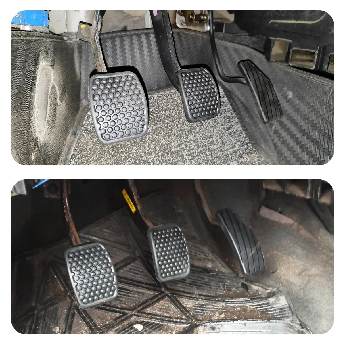 Rubber Car Brake Clutch Foot Pedal Pad Cover Citroen Opel Toyota VW Honda Ford Nissan Suzuki Kia Ford Renault Chevrolet car accessories car pedals pedal cover