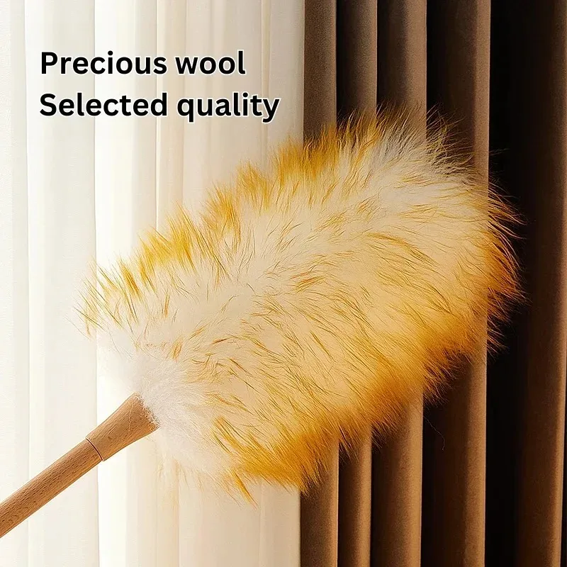250cm Extendable Delicate Wool Dusting Brush for Cleaner Sofa Car Dust Floor Gap Bendable Brush Home Household Tools 5pcs/sets