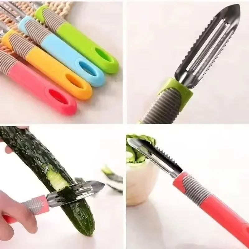 Small Tool Fish Scale Scraper Potato Peeler Wholesale Stainless Steel Fruit Peeler Home Fruit and Vegetable Peeler Kitchen