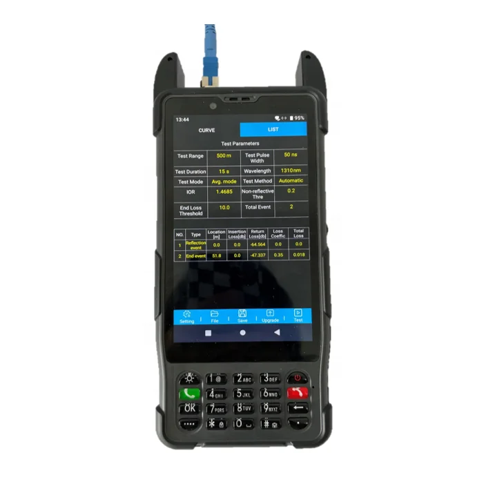 SENTER New upgrade S337 V2 Telecom Test PDA with OTDR optical fiber testing 1310/1550nm single mode fiber