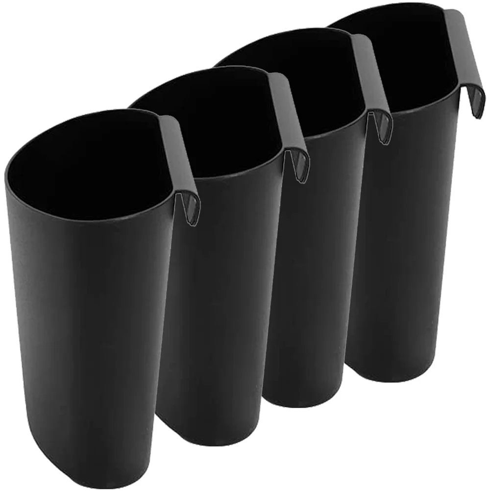 Set De 4 Paniers Suspendus Pour Chariot - Rangement Salle De Bain, Maquillage - Plastique Blanc, Facile à Installer - Gain De Place Assuré !