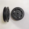 Fitness Equipment Accessories Cable Rope General Nylon Plastic Pulley U Groove  Wheel Roller Diameter 93,95,114mm 6