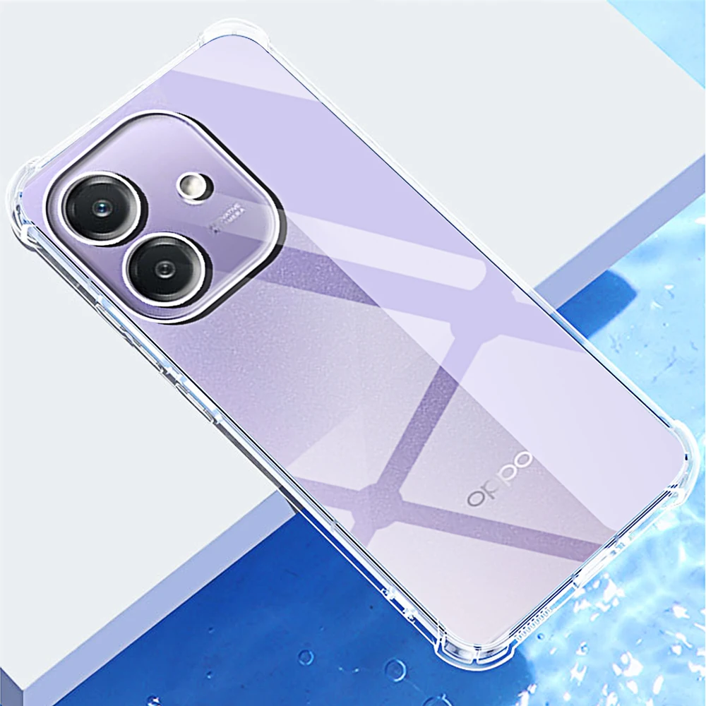 Crystal Clear Protective Transparent Phone Case with Enhanced Camera Shield