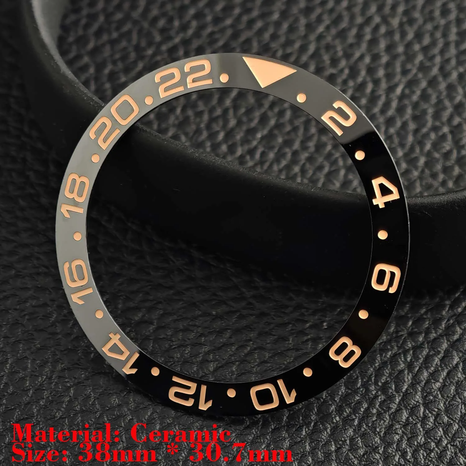 Ceramic Luminous Bezel Insert for Men's Watch - Premium Replacement Accessory