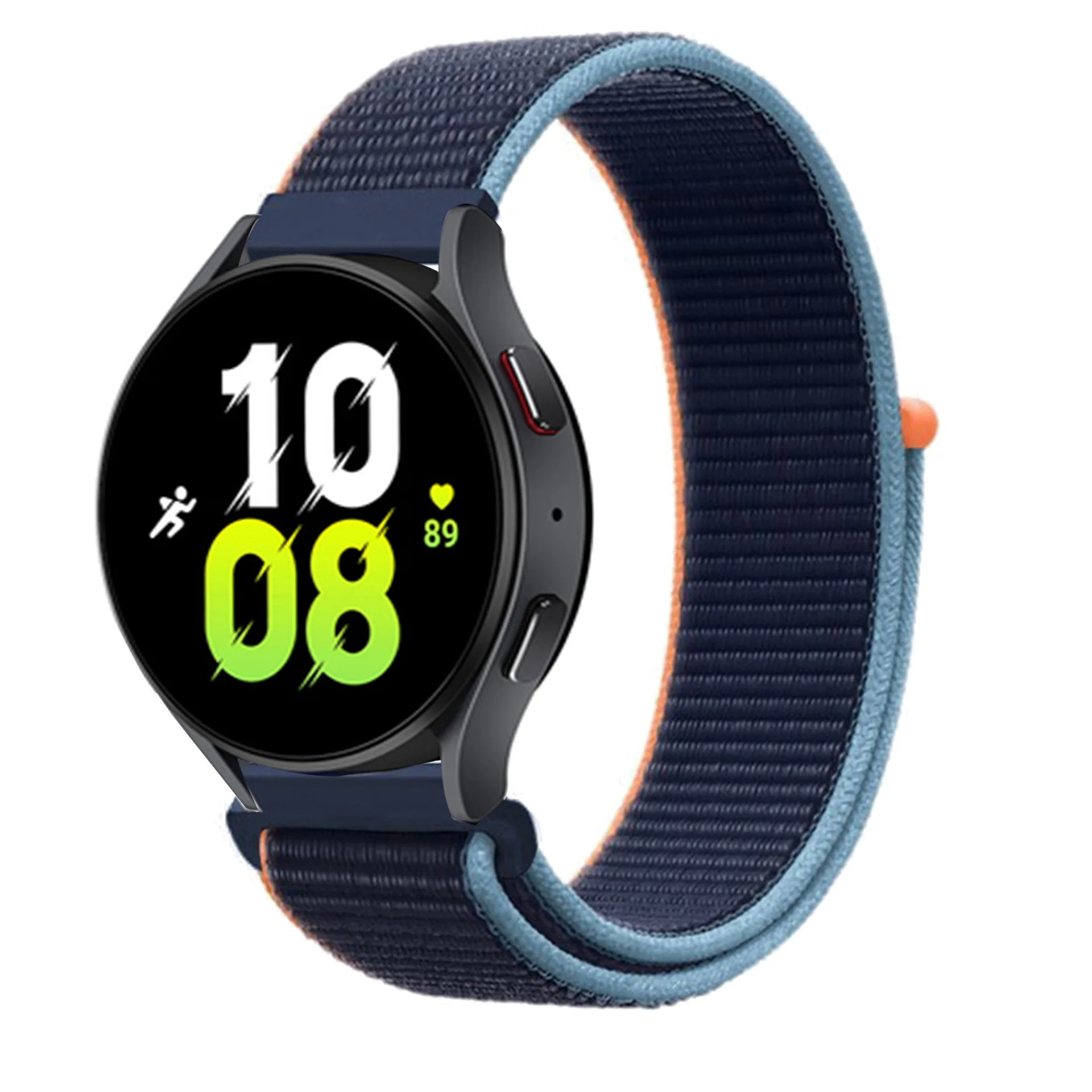 Nylon Loop Strap, 20mm/22mm, Comfortable and Adjustable Watch Band