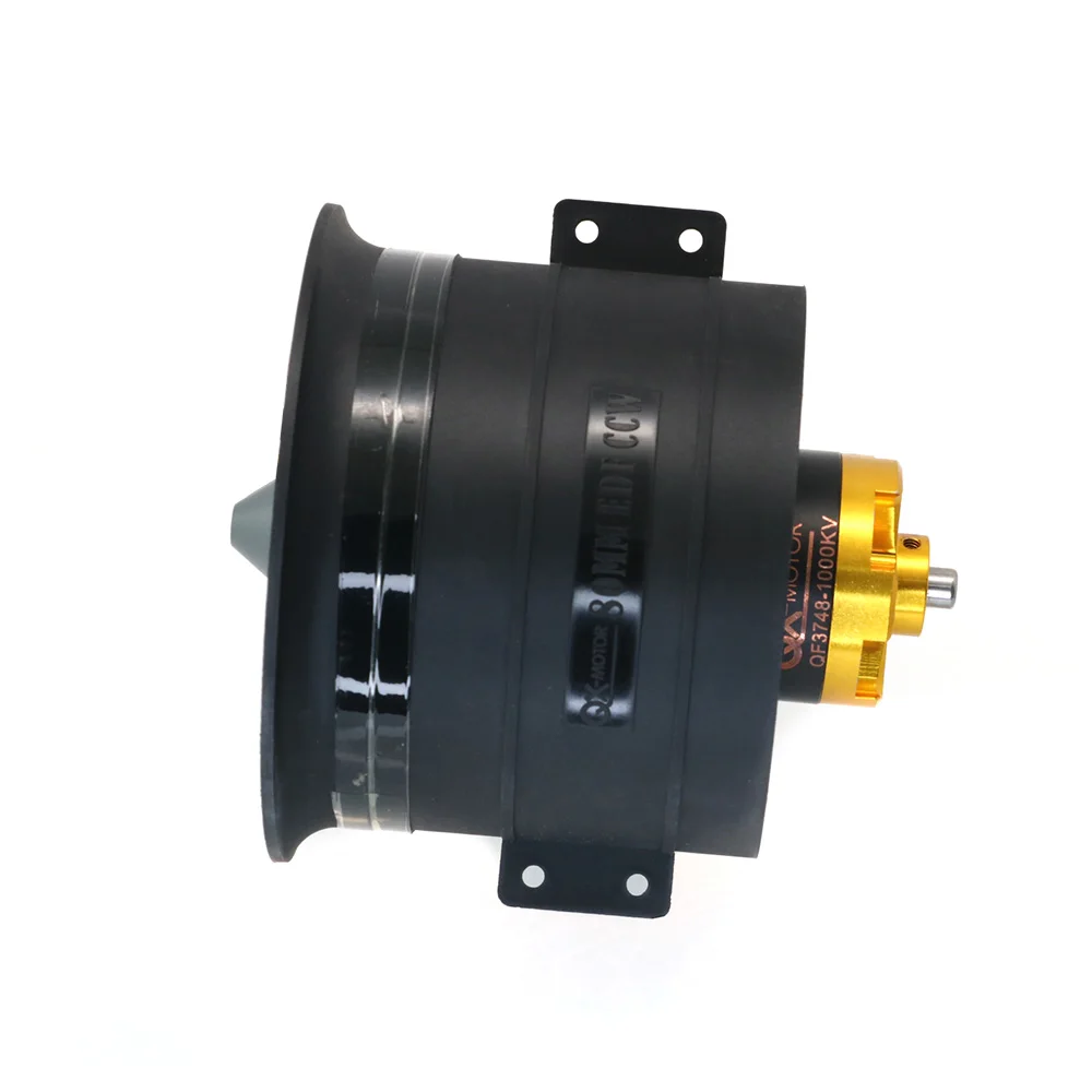 80 mm EDF 12 Flügel Impeller QX-MOTOR QF3748 1000 kV QF3538 2000 kV bürstenloser Motor CW CCW 2000 kV/1000 kV für RC-Drohnenmodellteile – Detail 15
