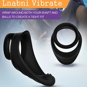 Penis Ring Delay Ejaculation Adult Goods For Men Sex Toys Male Masturbator Silicone Cock Ring G Spot Massager Enhanced Erectile 3