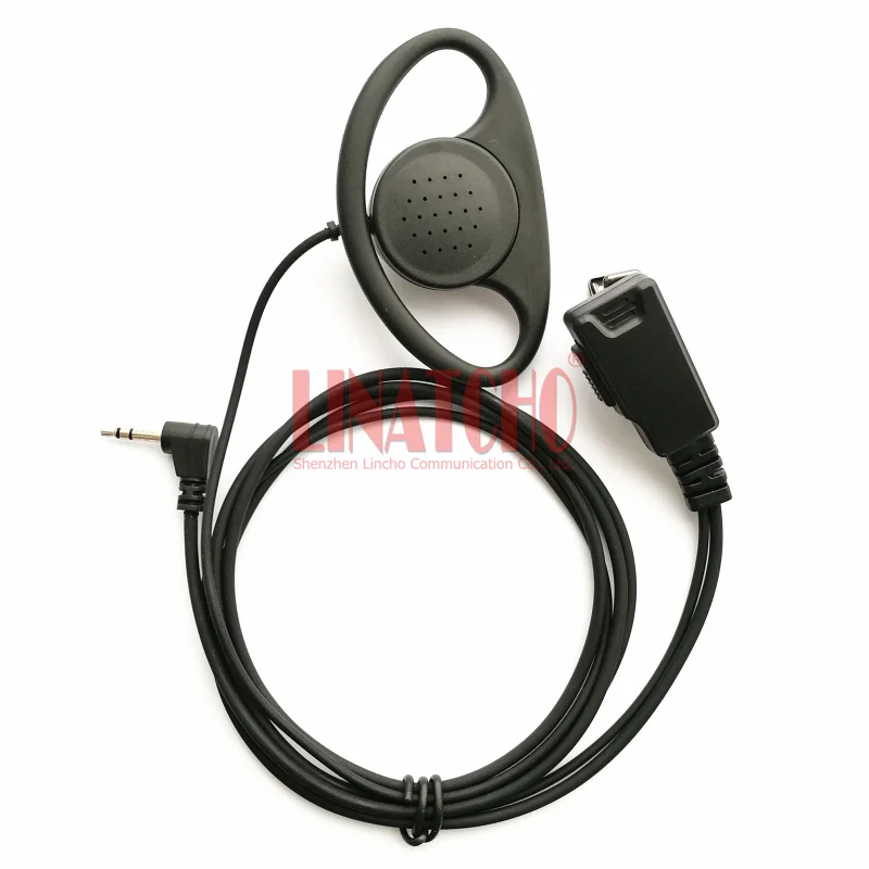 Big PTT Earphone for T5428 T5628 T5728 T5720 T6200C TH-UV3R TH2R etc.Walkie Talkie 2.5MM Pin