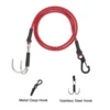 1/10 Kinetic Winch Strap Escape Elastic Rope Rescue Trailer Hook For Axial SCX10 I II III TRX4 Element D90 Extension RC Crawler 3