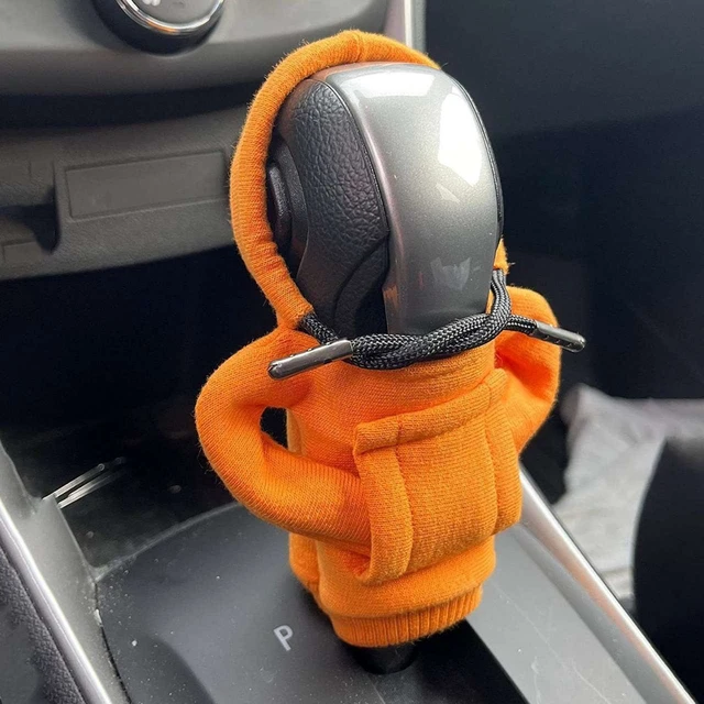 Fashion Hoodies Car Gear Shift Knob Cover Manual Handle Gear Shift Decor Hoodie  Covers Manual Automatic Car Interior Accessories - AliExpress