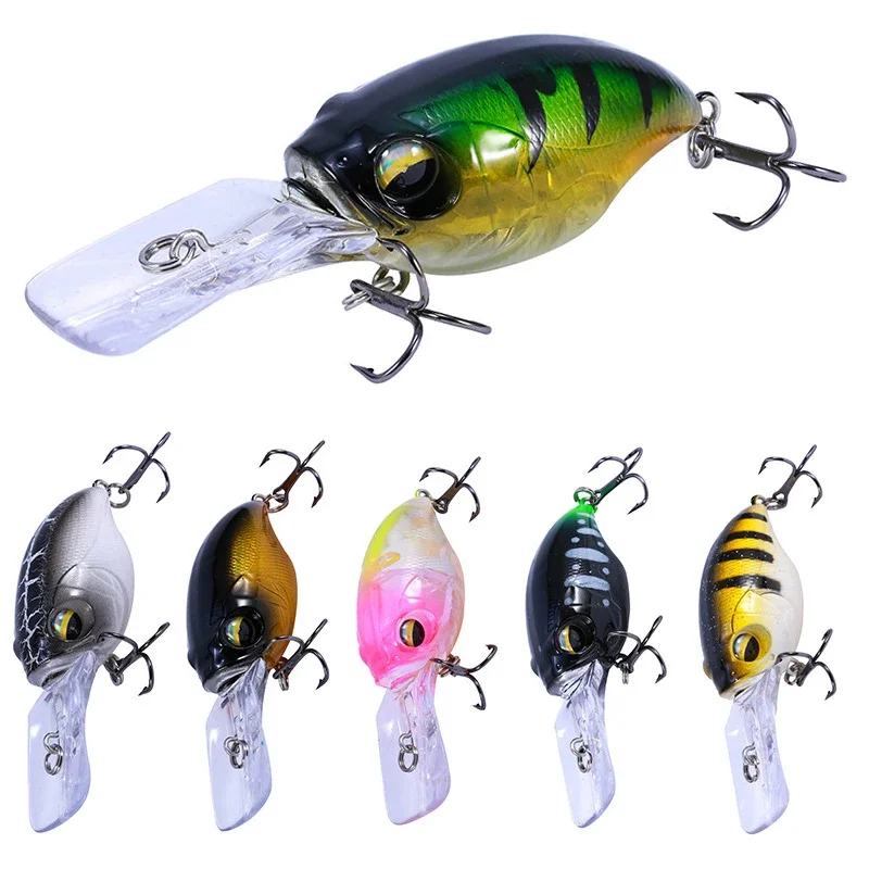 

Artificial fishing lures, hard bait, 8cm, 11g, floating, for bass, pike, minnows, wobblers, 1 part