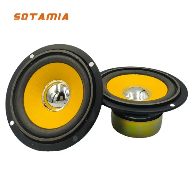 3 Inch Hifi Music Loudspeaker Mini Full Range Speaker 4 Ohm 15W DIY Hifi Stereo Music bluetooth Speaker Audio 2Pcs