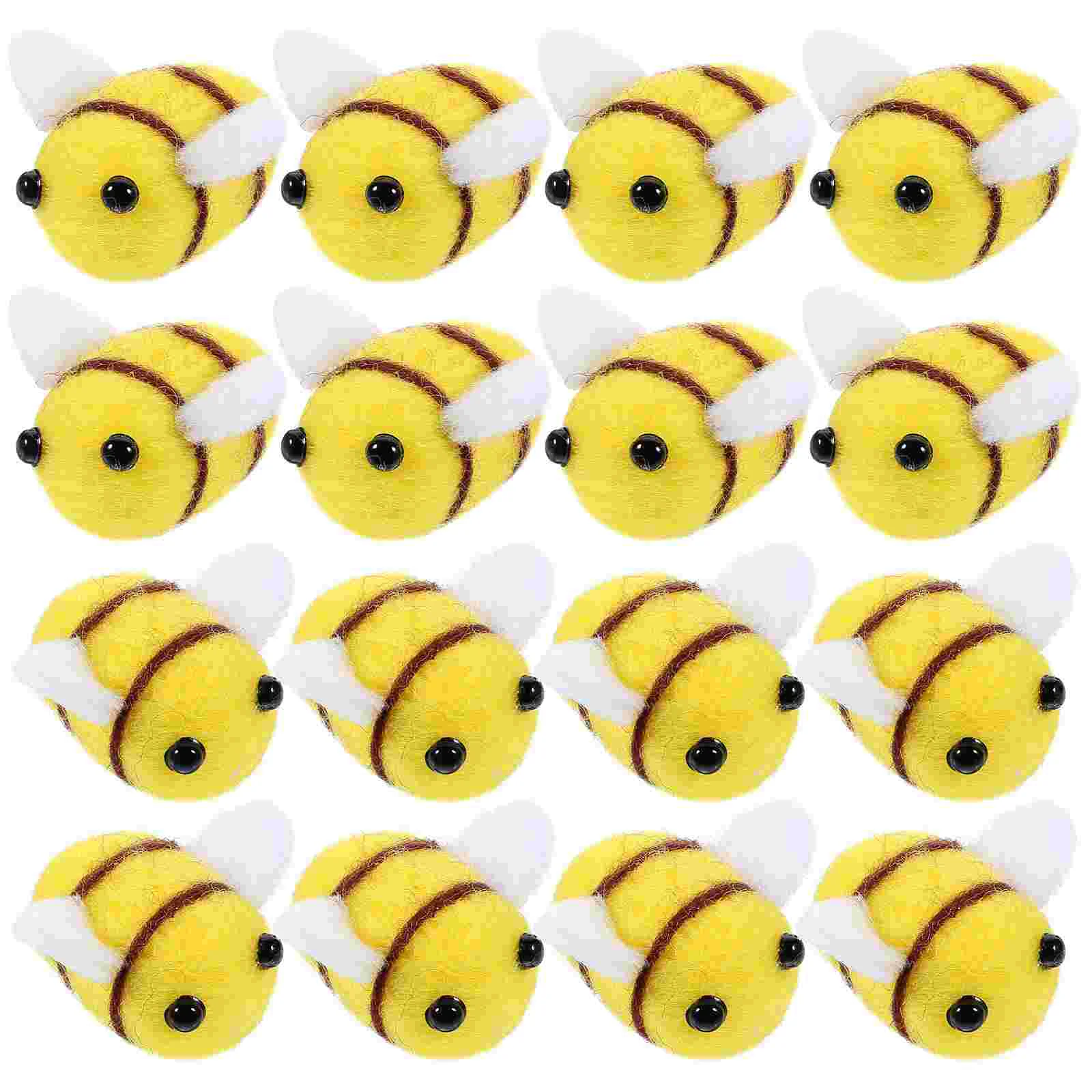 

24PCS Wool Felt Cars Stuffed Cars Decor Cars Dreses Lovely Cars Stuffed Cars Decor Clothes Accessories Creative DIY Headwear