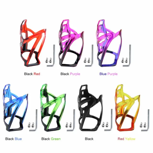 Bicycle Water Bottle Cage Universal Water Bottle Cage Holder Lightweight with Screw Wrench for Road Mountain Bike 3