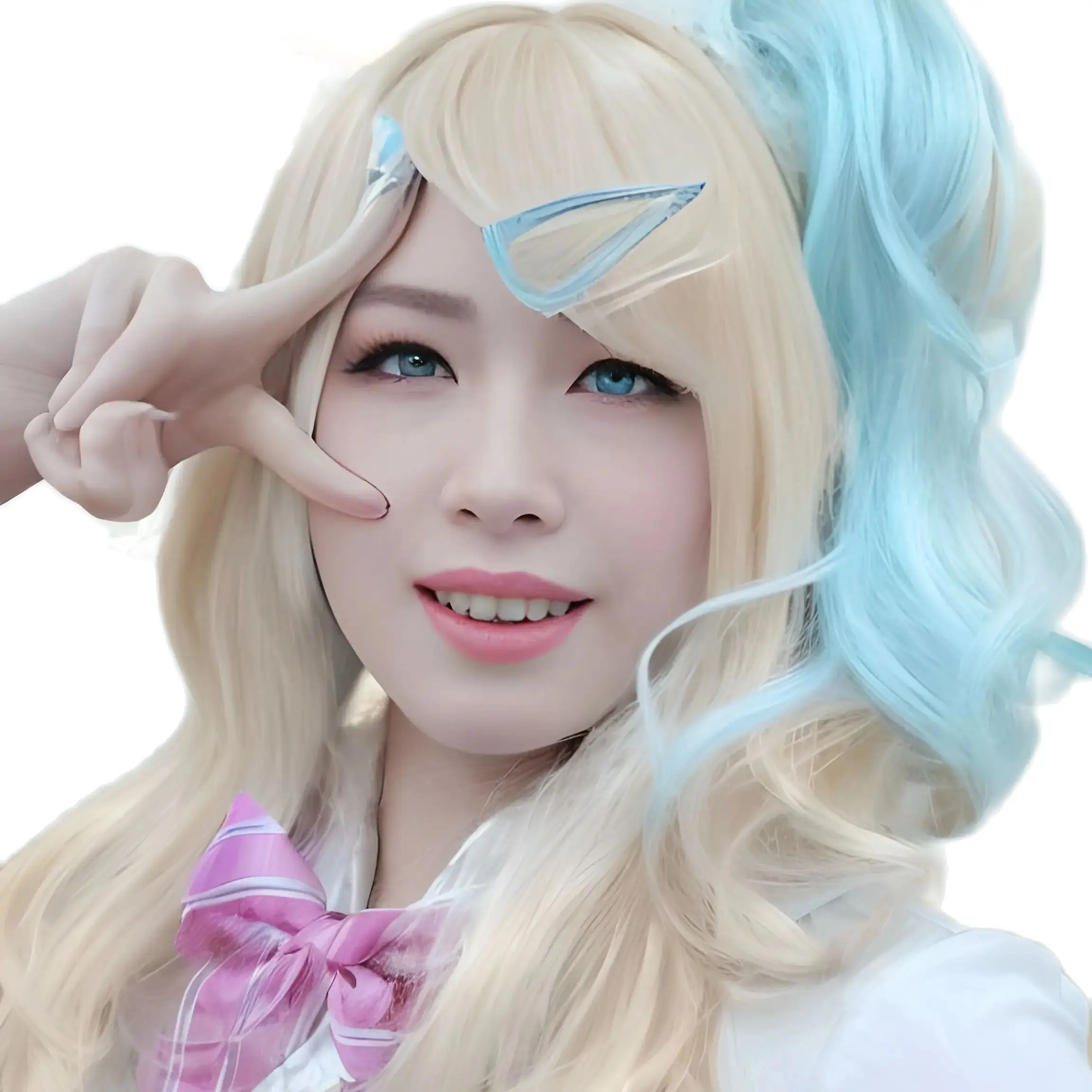 

Anime Our Dating Story The Experienced You and the Inexperienced Me Runa Shirakawa Cosplay Wig anime cosplay Wig Game cosplay