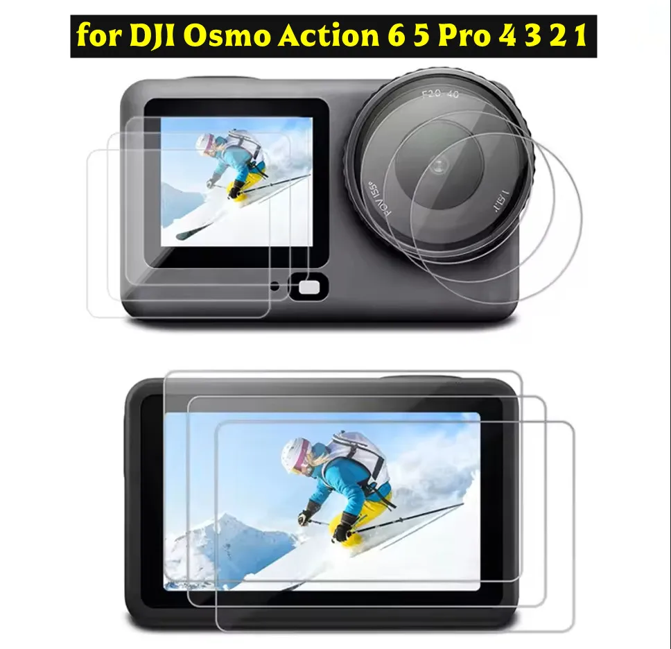 DJI 오즈모 액션 1 2 3 4 5 Pro/오즈모 액션 6 HD 울트라 클리어 카메..