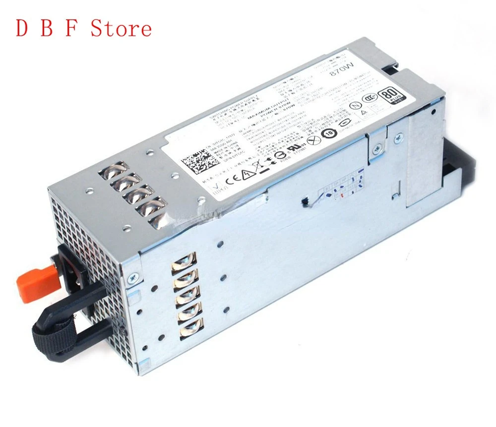 

YFG1C для Dell 870 Вт блок питания для PowerEdge R710 T610 N870P-S0 PSU