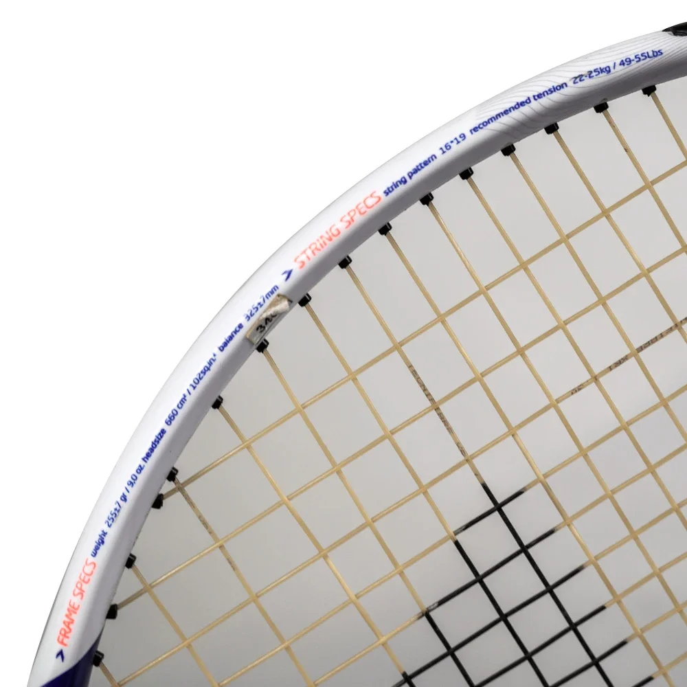 TENNIS RACKET TECNIFIBRE T-Fight 255 SPEED FLEX GRIP #G4 WHITE YELLOW BALCK