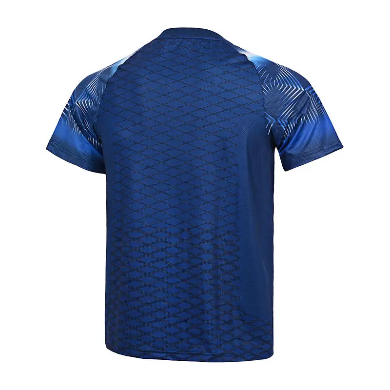 DOUBLE FISH Table Tennis Competition Training Uniform Quick Drying and Breathable sport t shirt badminton table tennis clothes set