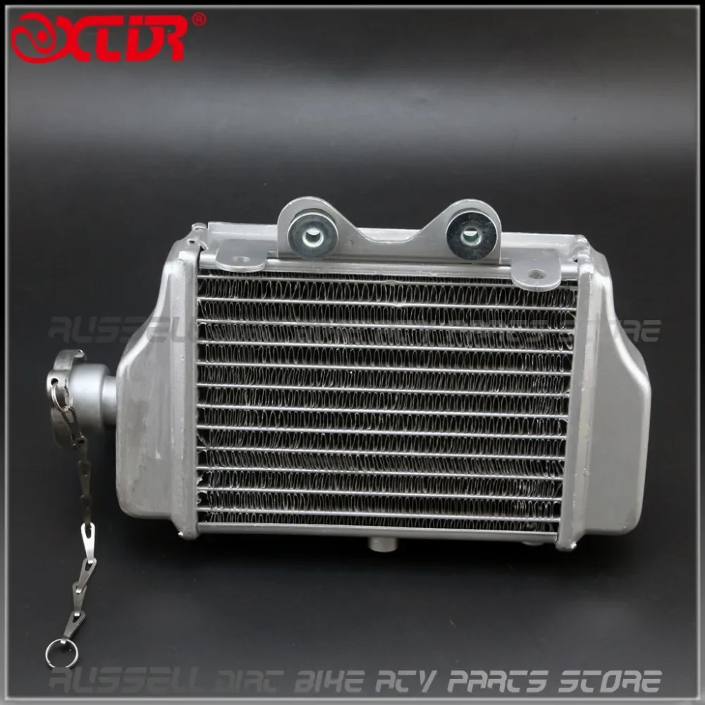 1 Pair Water cooling engine radiator with fan for Xmotos Apollo Motorcycle Zongshen Loncin Lifan 150cc 200cc engine Accessories