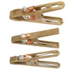 1Pc 260/300/500A Brass Material A Shape Ground Welding Earth Clamp for Welding Machine Ground Clip 1