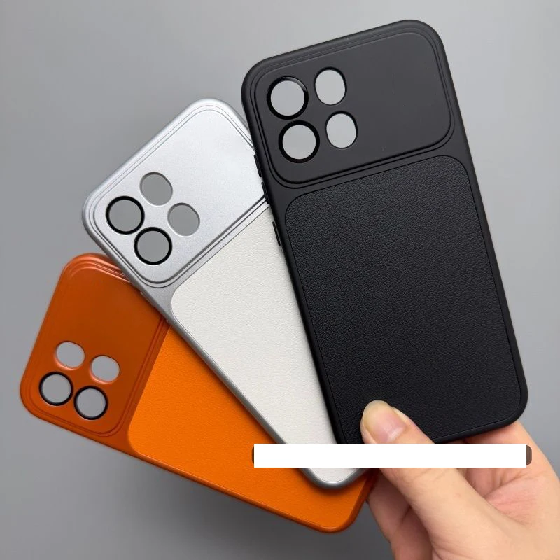 Luxury Leather Matte Back Cover for Oppo Reno - Premium Lens Protection Case