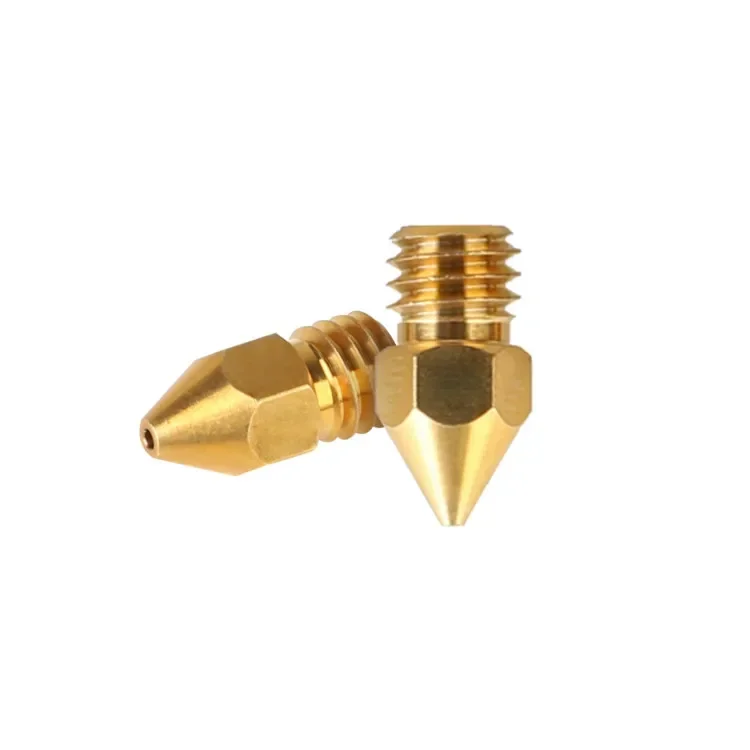 CRECLITY  MK8 노즐 패키지 황동 깍지, Ender-3 시리즈 모든 FDM 3D 인쇄용, 24PCs/세트, 0.2, 0.3, 0.4, 0.5, 0.6, 0.8, 1.0mm