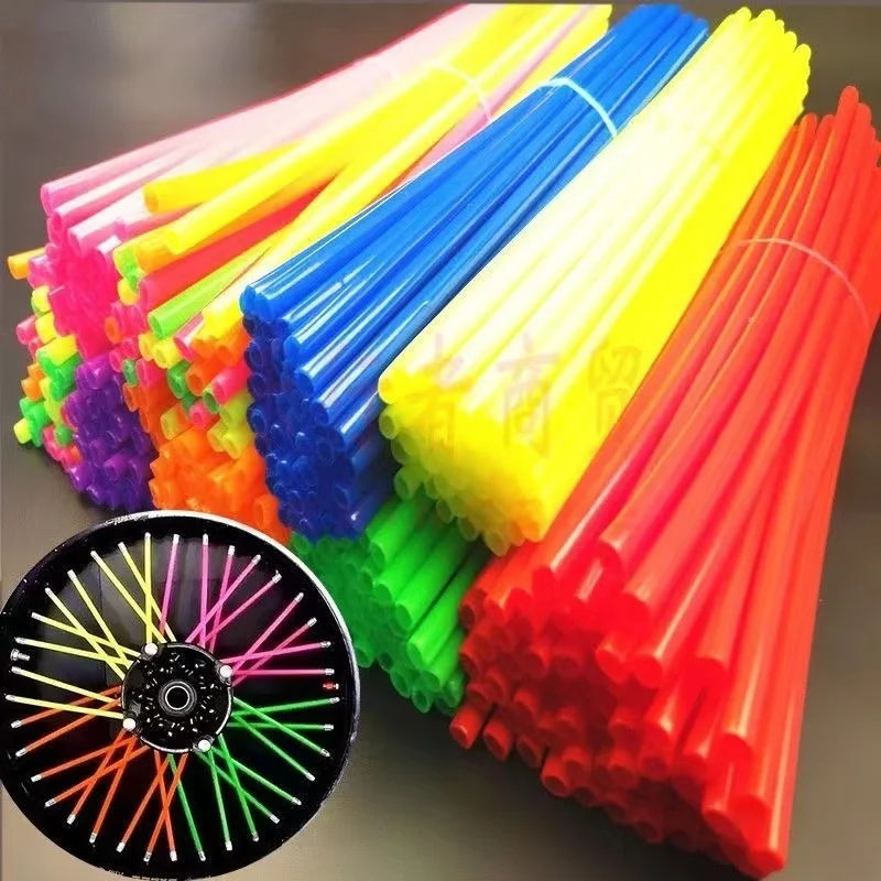 72 Pz 24Cm Moto Dirt Bike Off Road Cerchione Ruota Raggio Pelli Per Honda Crf 450 Cr Crf Xr Xl 85 125 250 500 Kawasaki Yamaha Bmw