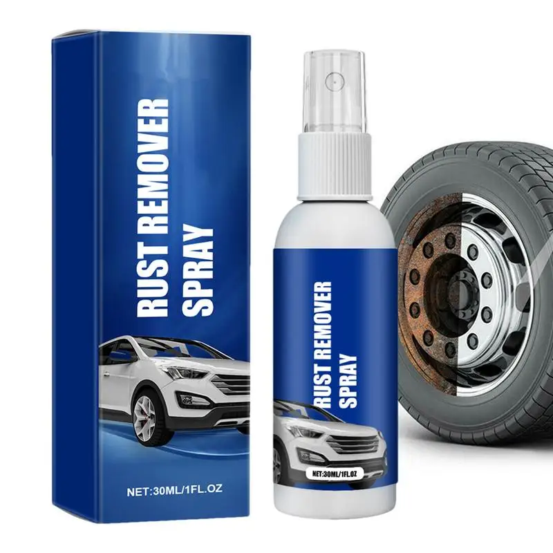 

30ml Car Rust Remover Spray Simplified Cleaning Rust Reformer Spray Rust Stop Coating Anti Rust Corrosion & Protective Prevent