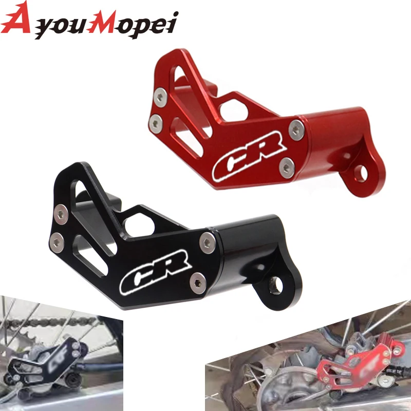

CR LOGO Aluminum Rear Brake Caliper Guard For Honda CR125R 2002-2019 CR250R 2002-2019 Motorcycle Accessories
